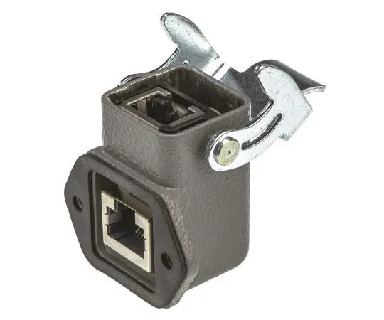63-7658-09　Harting Han 3A RJ45 Series, Female Cat5 RJ45 Connector　9452151108