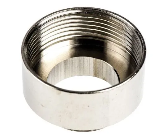 63-7655-06 Lapp M25 → M32 Cable Gland Adapter, Nickel Plated Brass 52104456