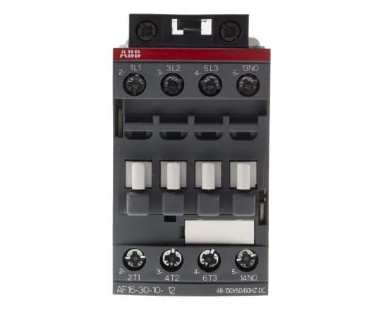 63-7738-90 ABB 3 Pole Contactor, 10.5 A, 110 V dc Coil, AF Range, 3NO, 7.5 kW 1SBL177001R1210  AF16-30-10-12