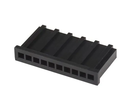 63-7554-22 TE Connectivity AMPMODU MOD II Female Connector Housing, 2.54mm Pitch, 10 Way, 1 Row 280362