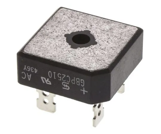 63-7694-58 Taiwan Semiconductor GBPC2510 T0, Bridge Rectifier, 25A 1000V, 4-Pin GBPC GBPC2510 T0