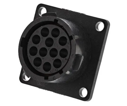 63-7694-99　Souriau UTS Series Flange Mount Connector, 12 contacts Plug　UTS01412S