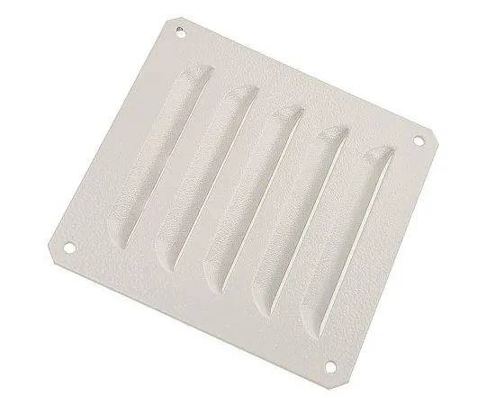 63-7697-53 Grey Steel Vent Grille, 120 x 120mm NSYCAG104X95LM