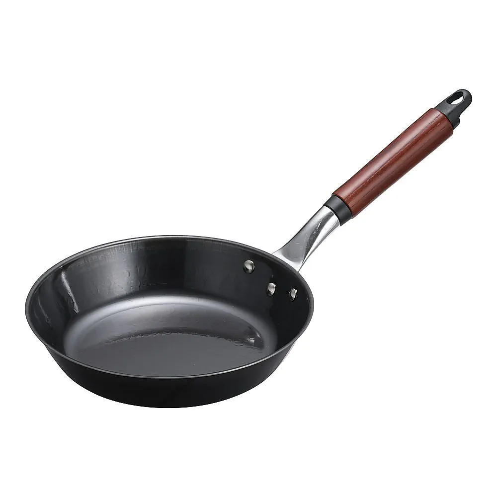 65-3868-60 TKG Blue Temper Wooden Frying Pan 21 cm