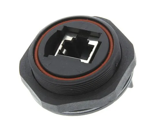 63-7641-42 Bulgin Cat5e RJ45 Coupler, 1 Port Buccaneer Series PX0839/PC