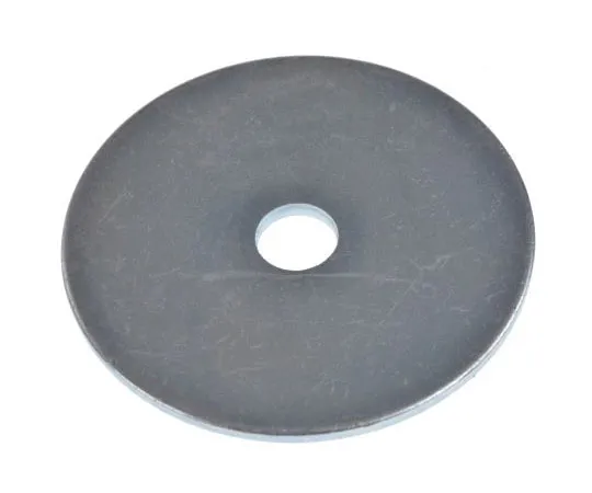 63-7659-96 Bright Zinc Plated Steel Mudguard Washer, M6 x 40mm, 1.5mm Thickness 666-7763