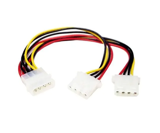 65-1903-94 IDE Power Supply 2 Branch Cable Peripheral Power Supply (male) -2 x Peripheral Power Supply (female) 23 cm PYO2L