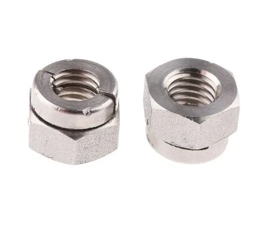 63-7655-82 RS PRO, M8, 13mm Plain Aerotight Lock Nut 665-5615