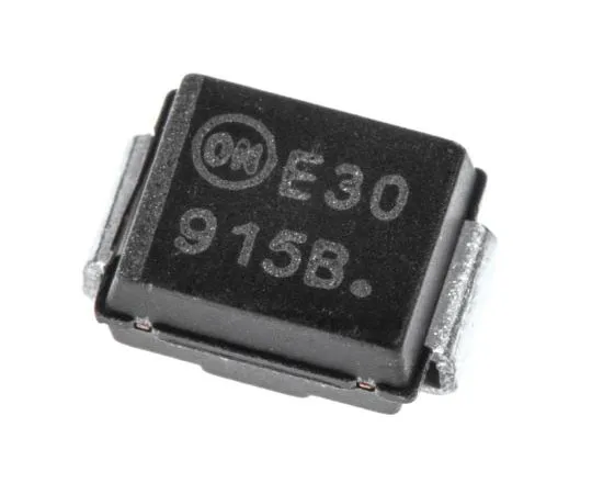 63-7626-11 ON Semiconductor, 3.9V Zener Diode 5% 550 mW SMT 2-Pin SMB 1SMB5915BT3G