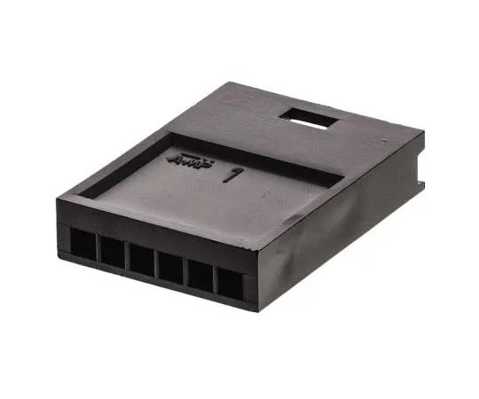 63-7598-12 TE Connectivity AMPMODU MOD II Female Connector Housing, 2.54mm Pitch, 6 Way, 1 Row 280630