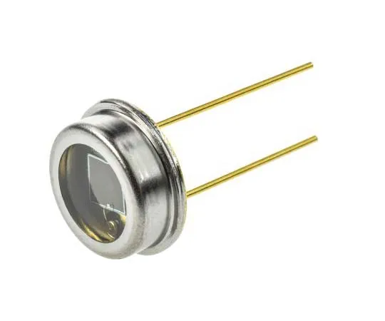 63-7729-93 Vishay, BPW20RF IR + Visible Light Si Photodiode, 50 °, Through Hole TO-5 BPW20RF