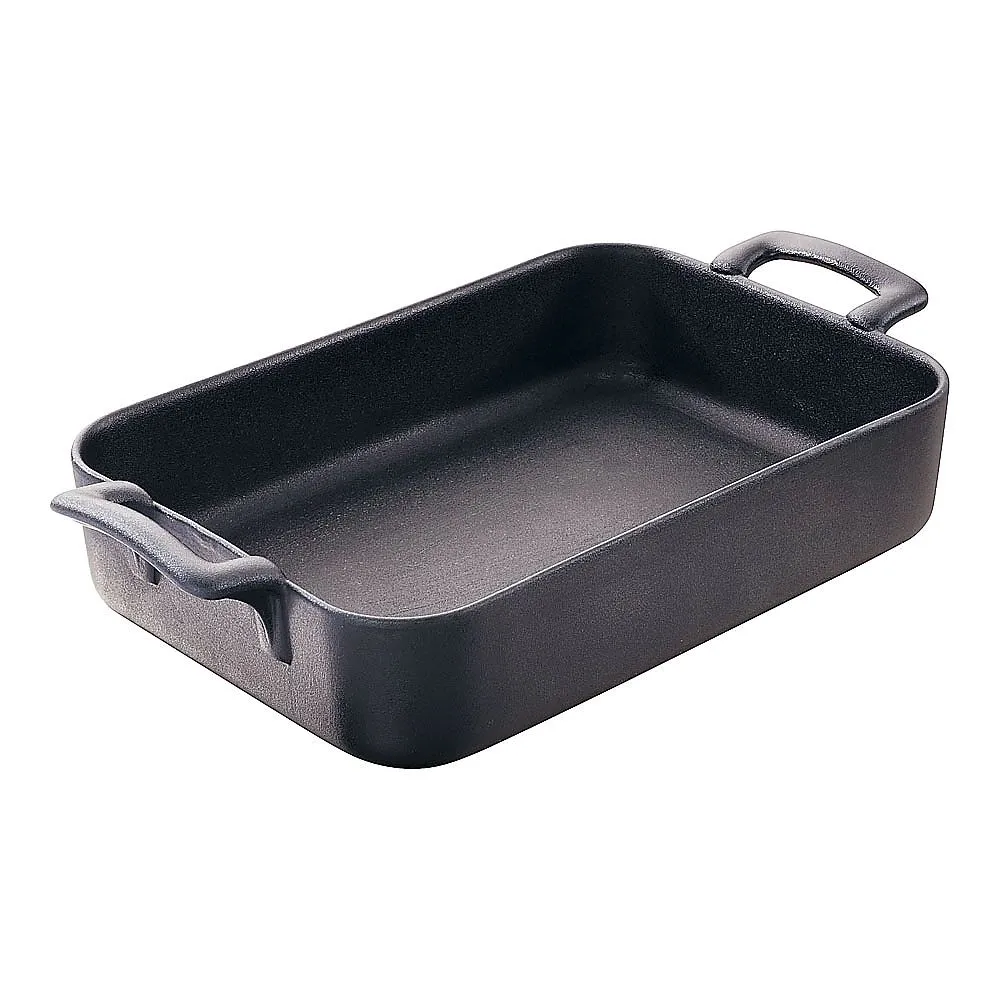 62-6820-67　Revol Rectangular Dish 16 cm Iron　642062