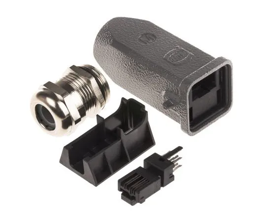 63-7561-95 Harting RJ Industrial Series, Female Cat5 RJ45 Connector 9451151100