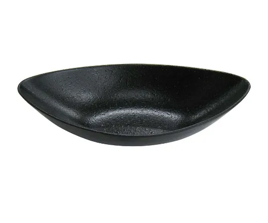63-7197-38 Tenmoku iron sand boat-shaped ball 24 cm 8180080
