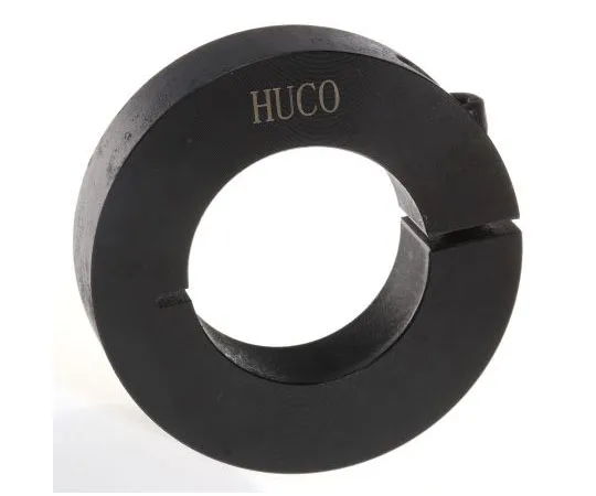 63-7699-18 Huco Collar One Piece Clamp Screw, Bore 30mm, OD 54mm, W 15mm, Steel 46101030