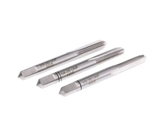 63-7664-91 RS Pro HSS 1/4-28 Straight Flute Thread Tap, 56 mm Length 668-1093