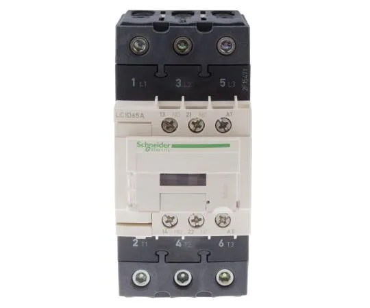 63-7656-61 Schneider Electric 3 Pole Contactor, 65 A, 110 V ac Coil, TeSys D, 3NO, 30 kW LC1D65AFE7