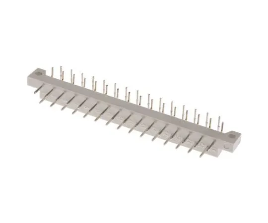 63-7674-91 ASSMANN WSW 5mm Pitch 31 Way 2 Row Right Angle Male DIN 41617 Connector, Solder Termination, 2A A 31-S1/SILVER