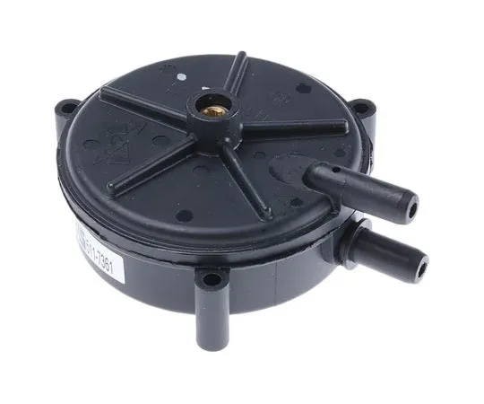 63-7601-43 Herga Differential for Air Pressure Sensor, 1.61mbar Max Pressure Reading , 125 V ac 6101-0029