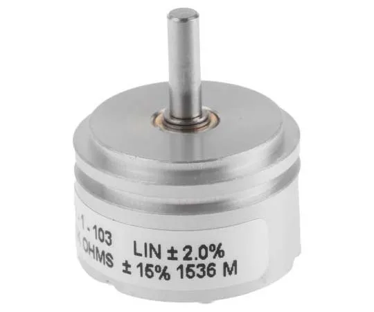 63-7701-70 Bourns 1 Gang Rotary Conductive Plastic Potentiometer with a 3.18 mm Dia. Shaft, 10kΩ, ±15%, 1W, Linear 6539S-1-103 6539S-1-103