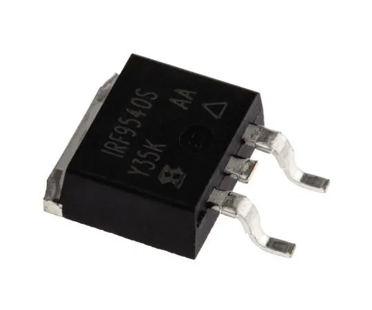 63-7651-38 IRF9540SPBF P-Channel MOSFET, 19 A, 100 V, 3-Pin D2PAK Vishay IRF9540SPBF