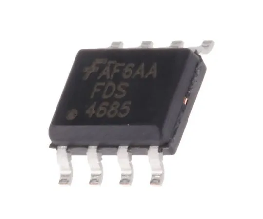63-7669-71 FDS4685 P-Channel MOSFET, 8.2 A, 40 V PowerTrench, 8-Pin SOIC ON Semiconductor FDS4685