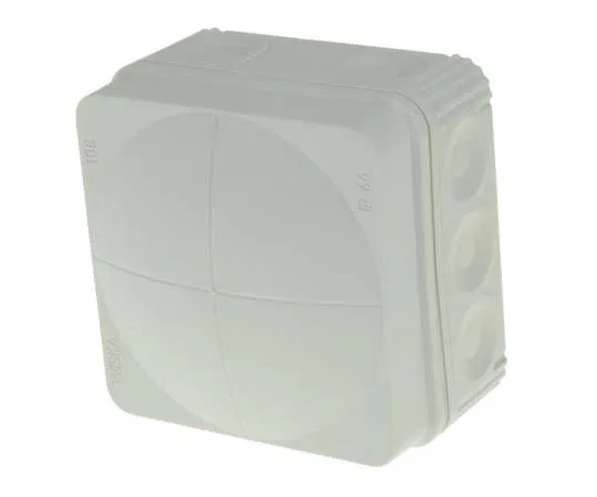 63-7708-20 WISKA Combi Junction Box, IP66, 76mm x 76mm x 51mm COMBI 108/5
