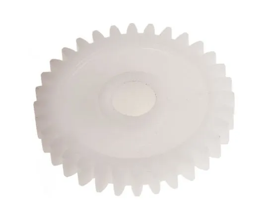63-7607-59 RS PRO POM 32 Teeth Spur Gear, 25.6mm Pitch Diam. , 12mm Hub Diam. , 6mm Bore Diam. 521-7326