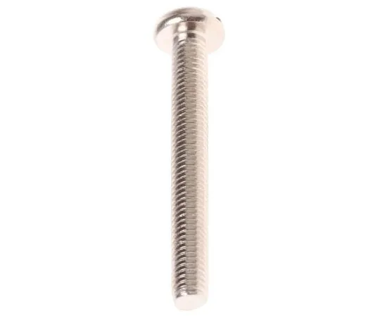 63-7574-32 RS Pro, M5 Pan Head, 40mm Brass Slot Nickel Plated0.8 482-8795
