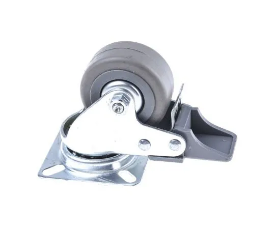 63-7558-88 Tente Braked Swivel Swivel Castor, 55kg Load Capacity, 50mm Wheel Diameter 1677UHO050P40PAF