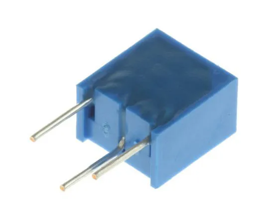 63-7607-99 2kΩ Through Hole Trimmer Potentiometer 0.25W Top Adjust Bourns 3266 Series 3266W-1-202LF