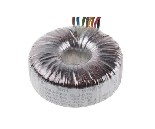 63-7671-05 2 Output Toroidal Transformer, 50VA, 2 x 18V ac 173-0101