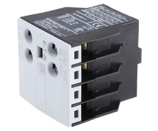 63-7585-40 Eaton DILA, NO/NC (2), Auxiliary Contact, Front Mount, 4 A ac, 10 A dc 276421 & DILA-XHI11