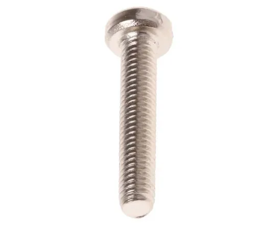 63-7575-01 RS Pro, M3 Cheese Head, 16mm Brass Slot Nickel Plated0.5 482-9782