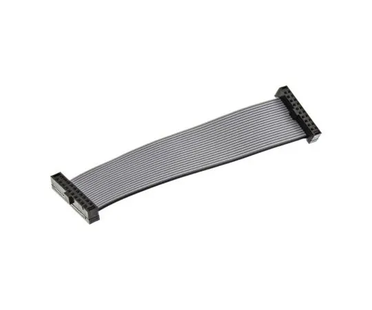 63-7596-08 Flat Serial Cable Assembly 100mm Terminal Strip to Terminal Strip 2X10, Ways , Double End to Double End TCSD-10-D-04.00-01-N