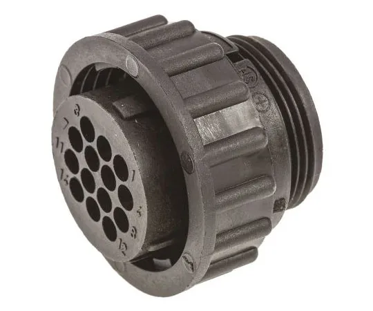 63-7552-71 TE Connectivity CPC Series 1 Series Cable Mount Connector, 14 contacts Socket 183039-1