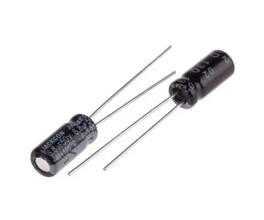 63-7737-38 RS PRO 6.8μF 50V dc Aluminium Electrolytic Capacitor, Through Hole 5 (Dia.) x 11mm +105°C 5mm 2mm 11mm 711-1422