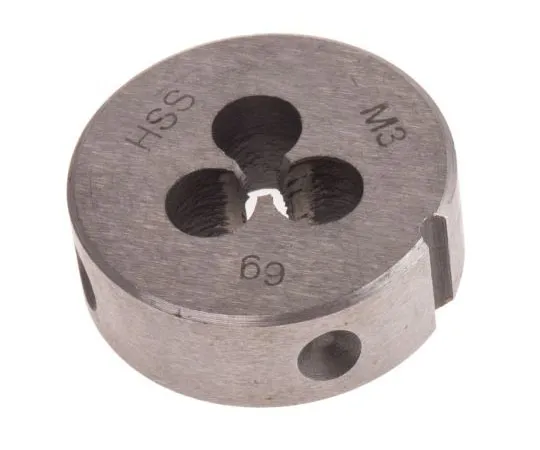 63-7664-57 RS PRO Die, M3 x 0.5mm Pitch, 25mm od 668-0716