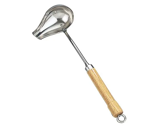 63-7149-22 Wooden Handle Horizontal Mouth Ladle 5731200