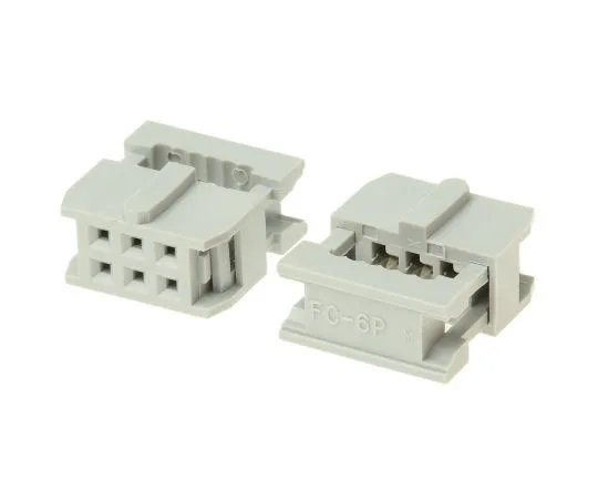 63-7674-78　ASSMANN WSW 6-Way IDC Connector Socket for Cable Mount, 2-Row　AWP 06-7240-T