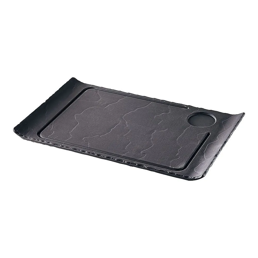 62-6820-42 Revol Curve Edge Steak Plate with Indent 642667