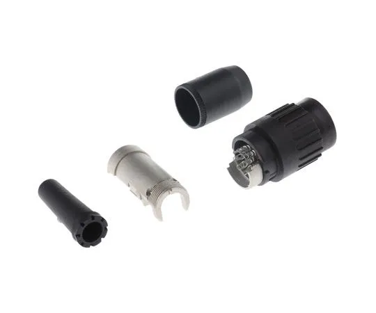 63-7559-11 Amphenol C 091 B Series, 8 Pole Din Socket Socket, 5A, 100 V ac T3528501