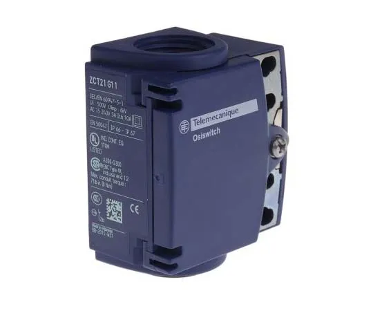 63-7709-67 IP66, IP67 Snap Action Limit Switch Plastic, NO/NC, 240V ZCT21G11