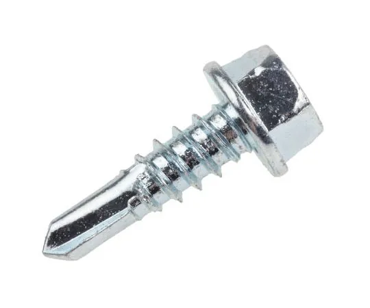 63-7627-67 RS PRO Bright Zinc Plated Steel Self Drilling Screw M4.2 x 13mm Long 546-5806