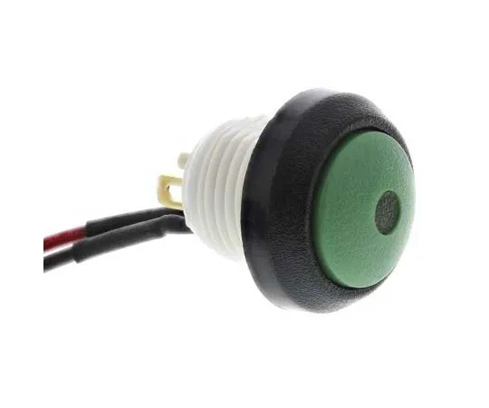 63-7714-42 ITW Single Pole Single Throw (SPST) Momentary Red LED Push Button Switch, IP67, 1.29 (Dia.)mm, Panel Mount 48-1-RB-R-GR-B