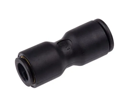 63-7640-76 Legris 3106 Pneumatic Straight Tube-to-Tube Adapter, Push In 8 mm 3106 08 10