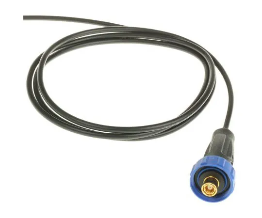 63-7587-45 Bulgin Cable Mount SMB Connector, Pre-Wired Termination, RG174 cable type PX0416/1M00