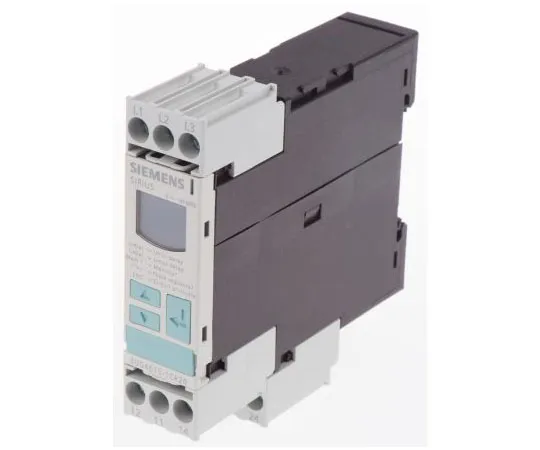 63-7605-57 Siemens Phase, Voltage Monitoring Relay With DPDT Contacts, 160 → 690 V ac, 3 Phase 3UG4615-1CR20