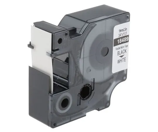 63-7571-11 Dymo Black on White Label Printer Tape, 19 mm Width, 3.5 m Length 18489