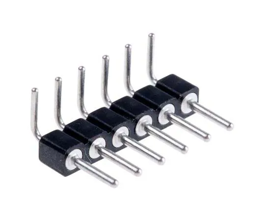 63-7713-56 Preci-Dip 2.54mm 6-Way PCB Header Pin, -Row Male, Through Hole, 800-80-006-20-001101 800-80-006-20-001101